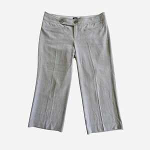 Vintage Y2k plaid low rise office siren gaucho culotte capri pant